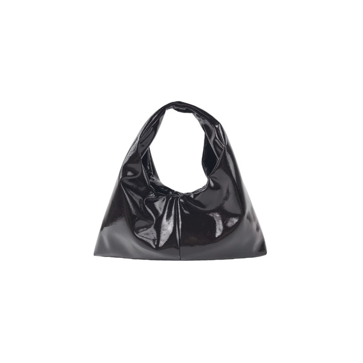 HVISK SARAH LACQUER Handbag 507 Umber Brown