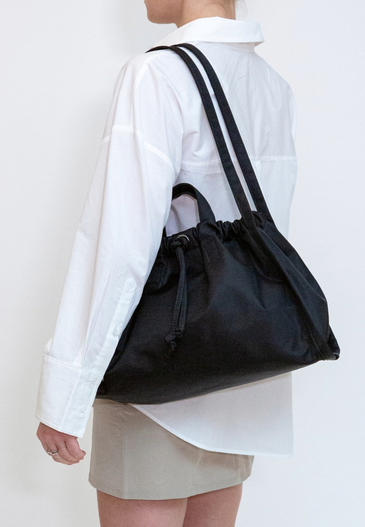 HVISK SAGE TWILL Shopper 009 Black