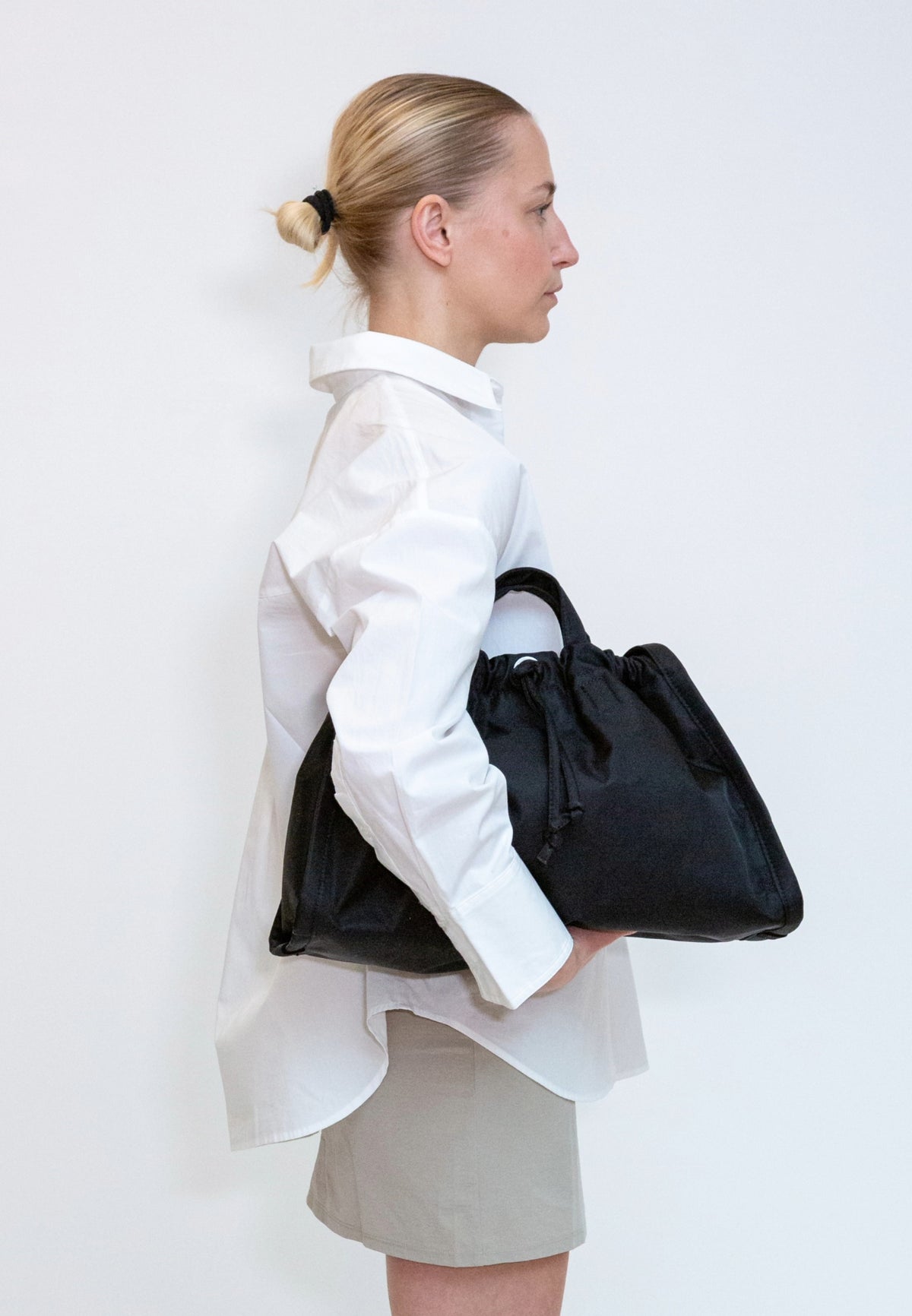 HVISK SAGE TWILL Shopper 009 Black