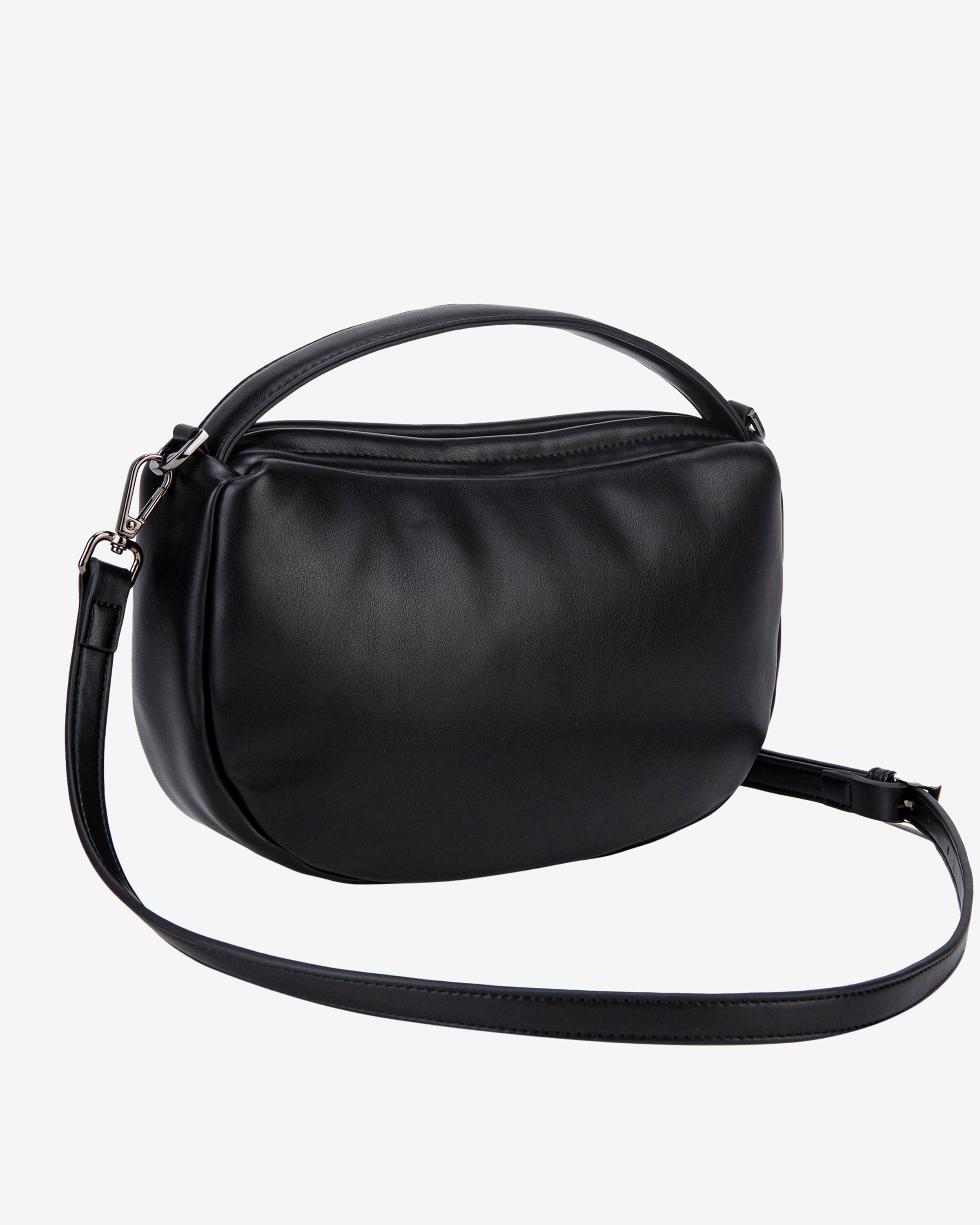 HVISK TATE SOFT STRUCTURE Handle Bag 009 Black