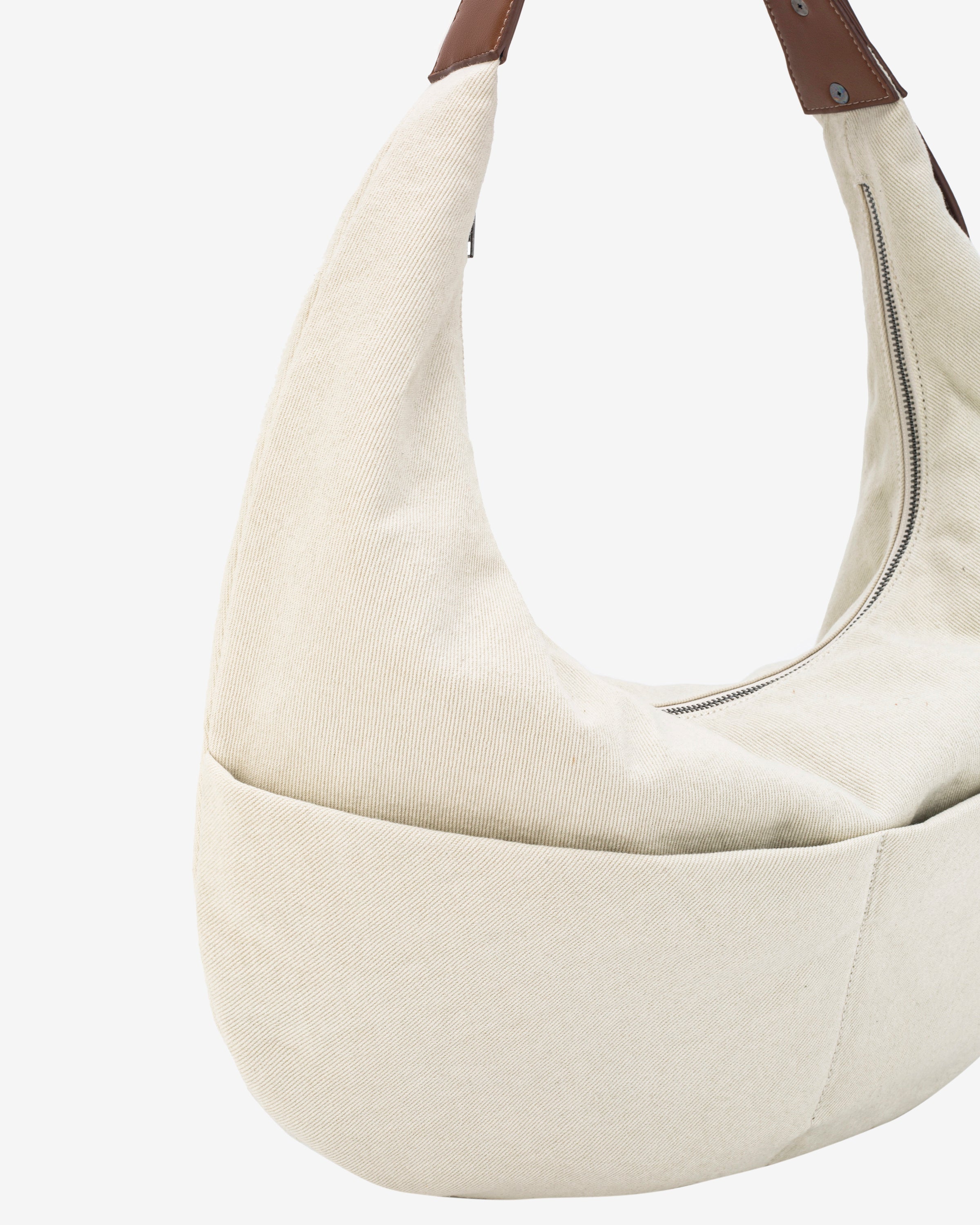 HVISK TERRA DENIM Tote Bag 462 Pale Flax