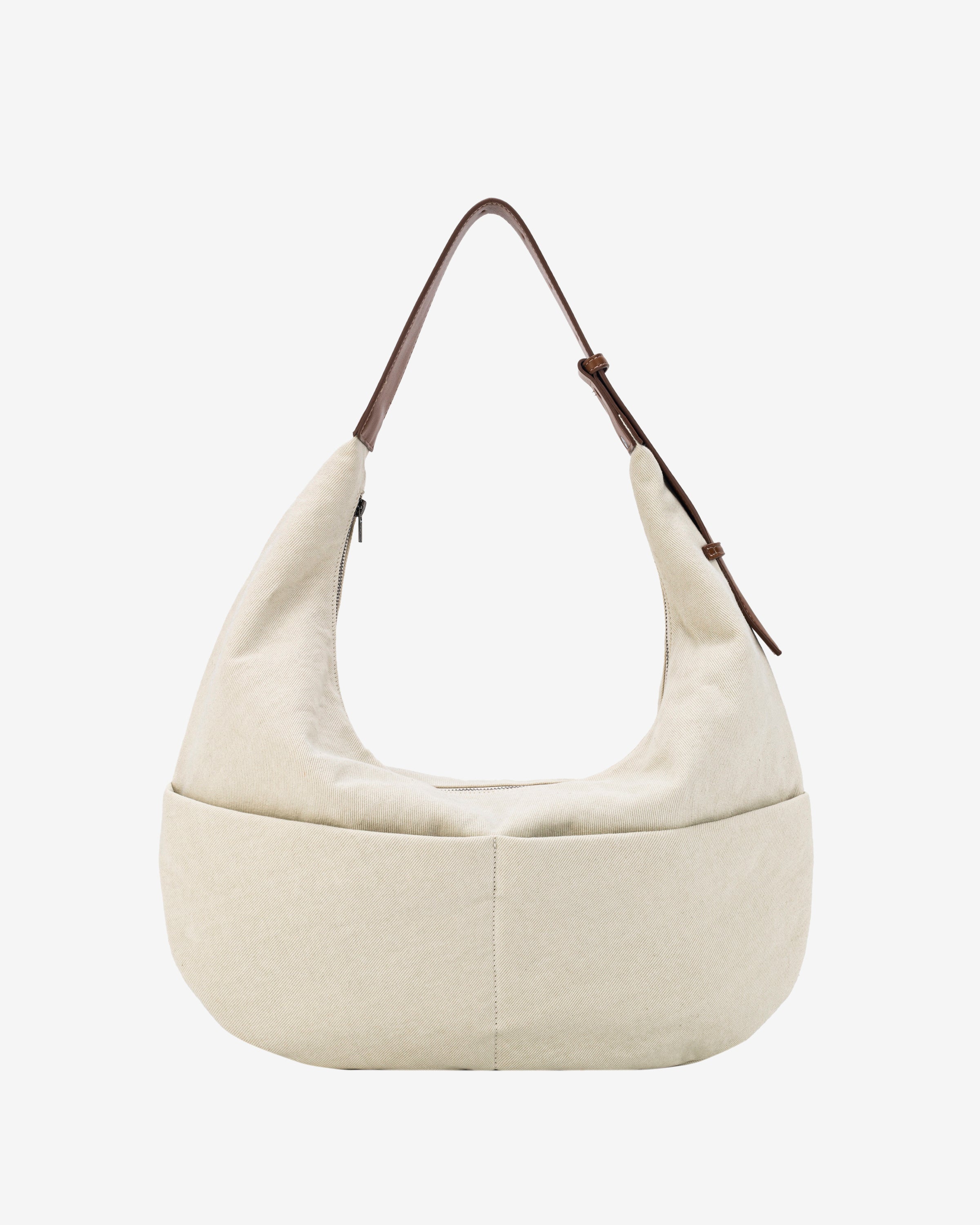 HVISK TERRA DENIM Tote Bag 462 Pale Flax