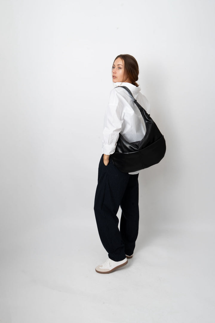 HVISK TERRA SOFT STRUCTURE Tote Bag 009 Black