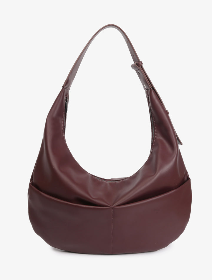 HVISK TERRA SOFT STRUCTURE Tote Bag 475 Midnight Plum