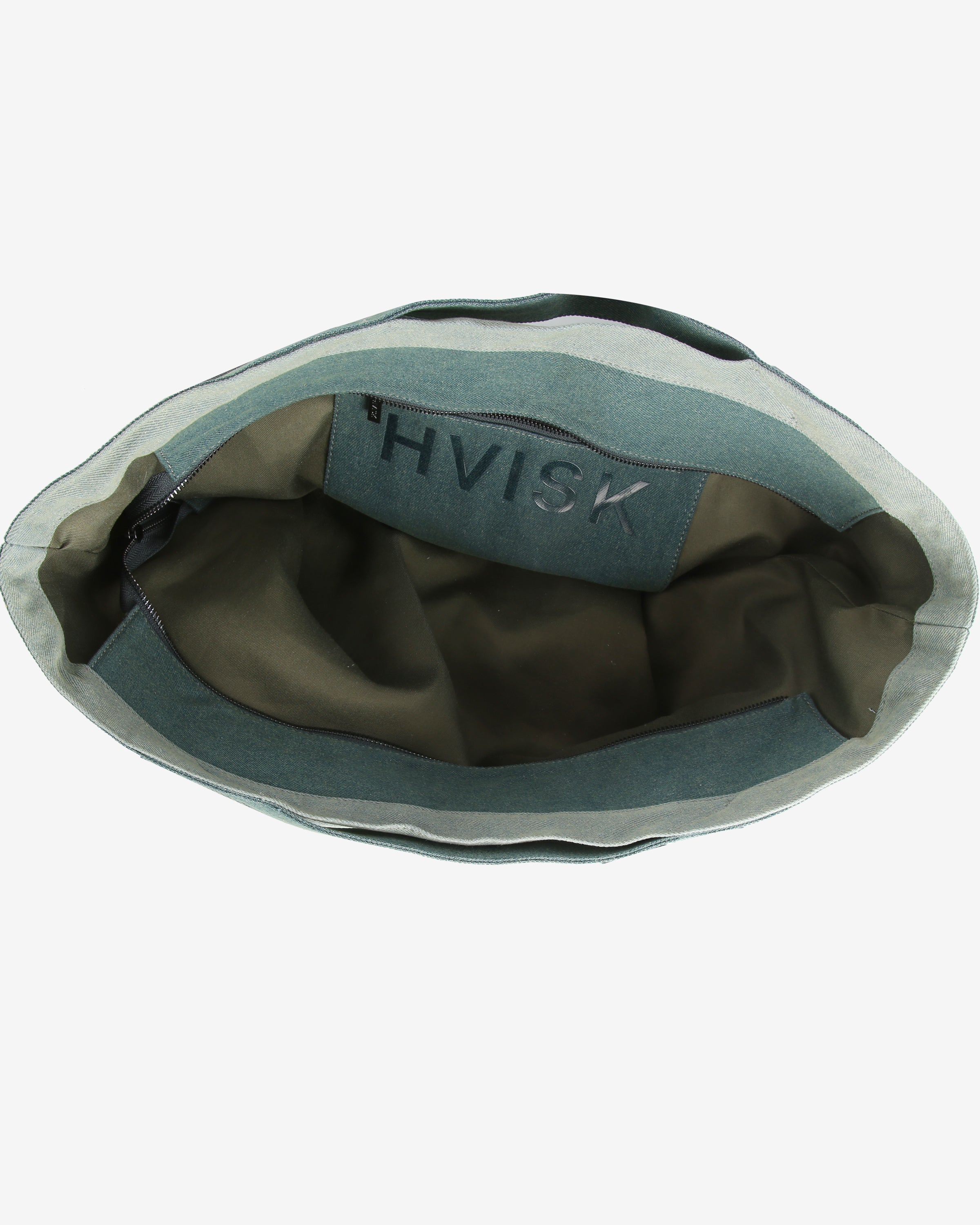 HVISK TOTE DENIM Shopper 481 Teal Tones