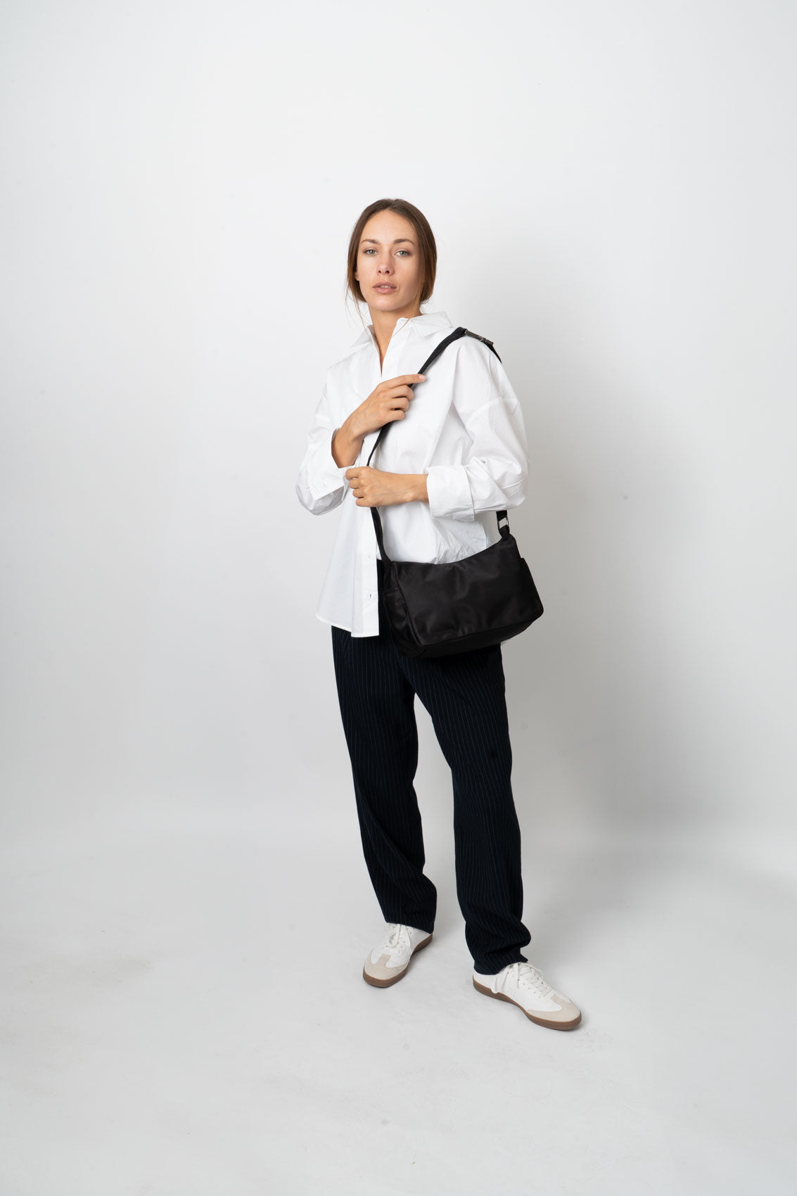 HVISK TRACY MATTE TWILL Crossbody 009 Black