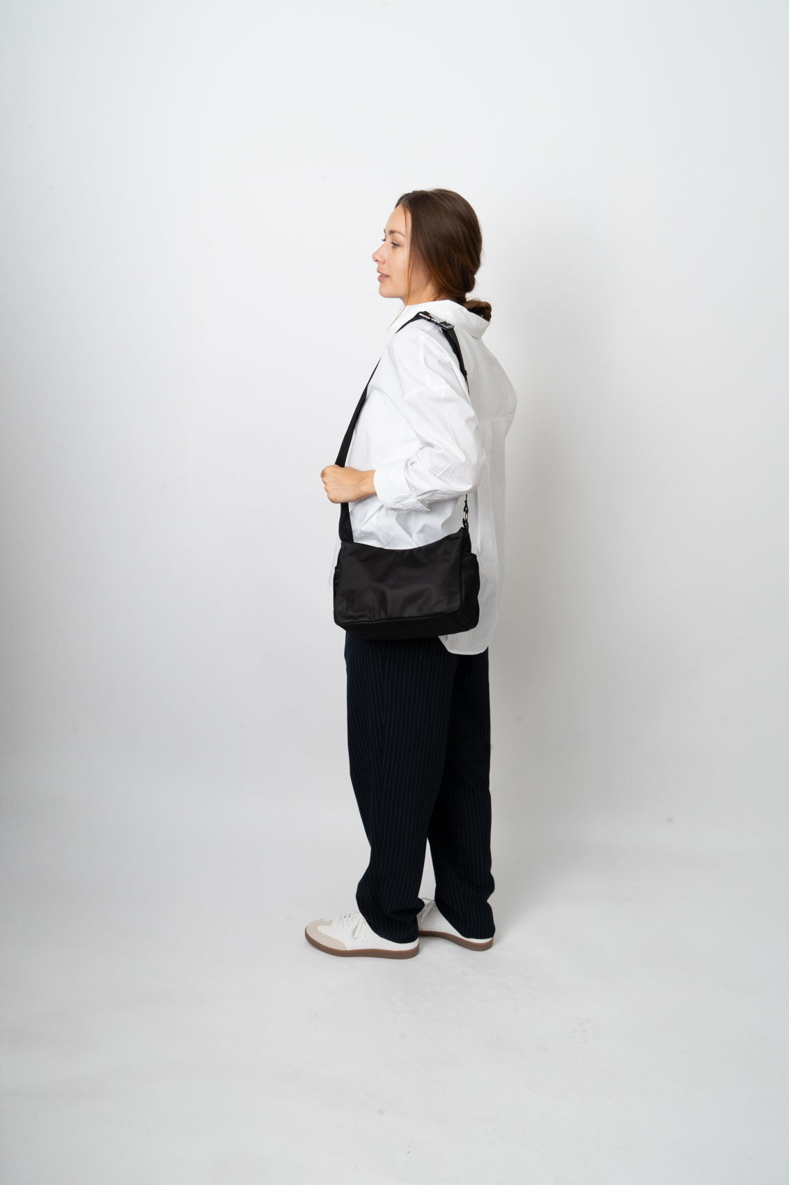 HVISK TRACY MATTE TWILL Crossbody 009 Black