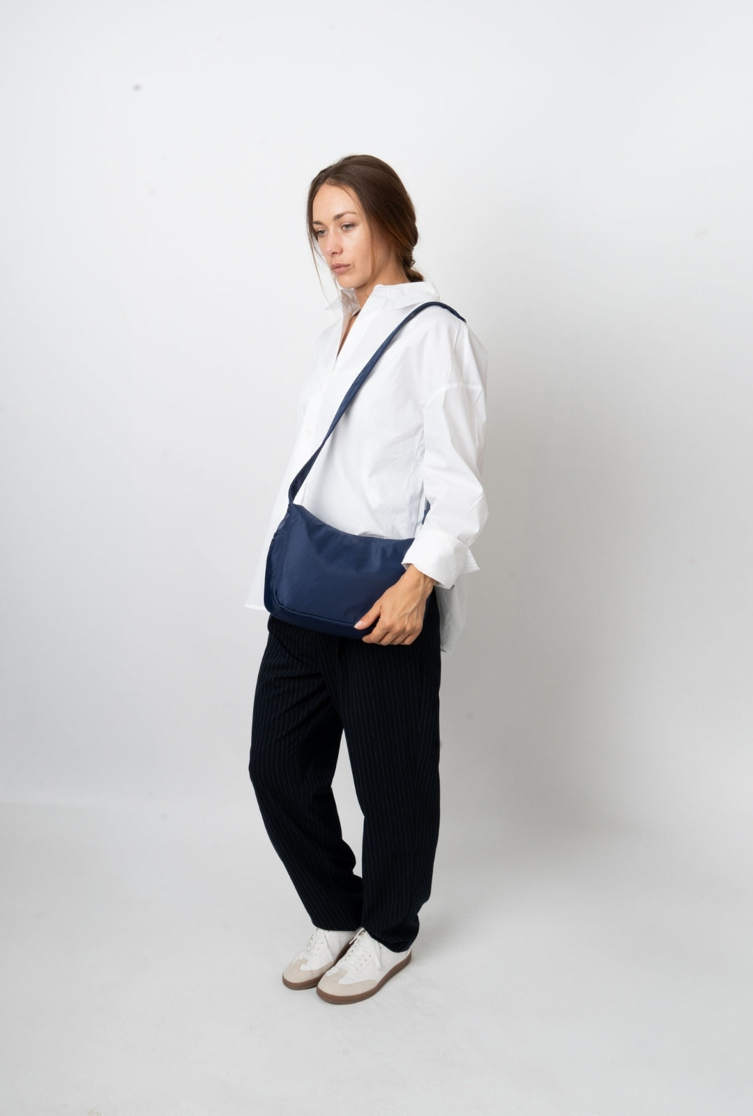HVISK TRACY MATTE TWILL Crossbody 480 Eclipse Blue