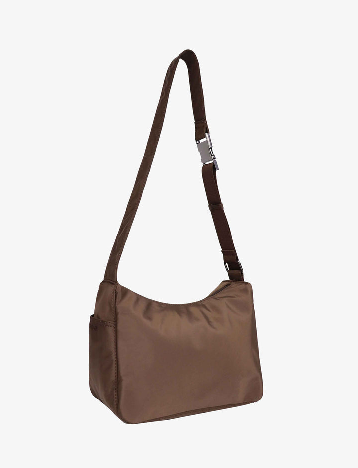 HVISK TRACY MATTE TWILL Crossbody 485 Espresso