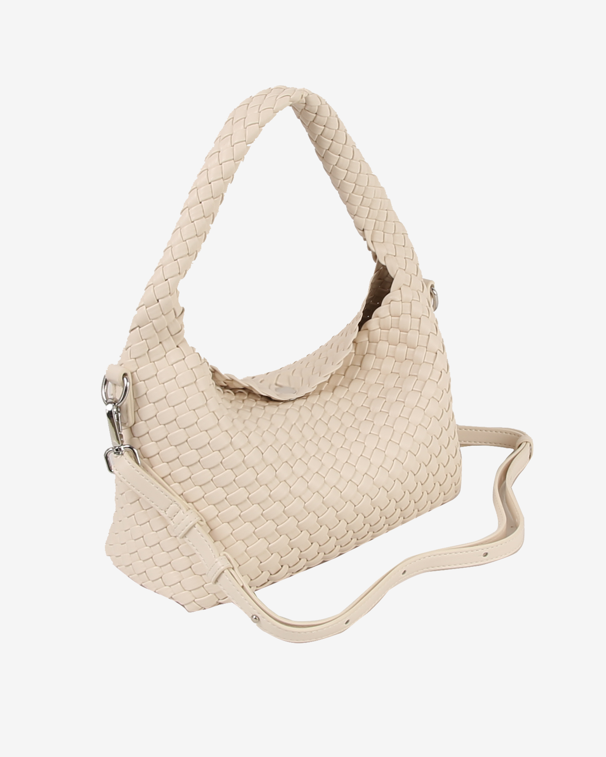HVISK TWIST BRAIDED SOFT STRUCTURE Crossbody 464 White Sand