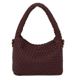 HVISK TWIST BRAIDED SOFT STRUCTURE Crossbody 508 Deep Burgundy